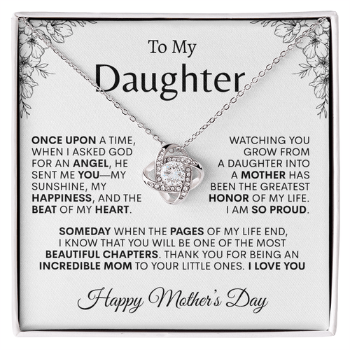 Daughter Necklace | Happy Mother's Day - Bill and Dot's Finds