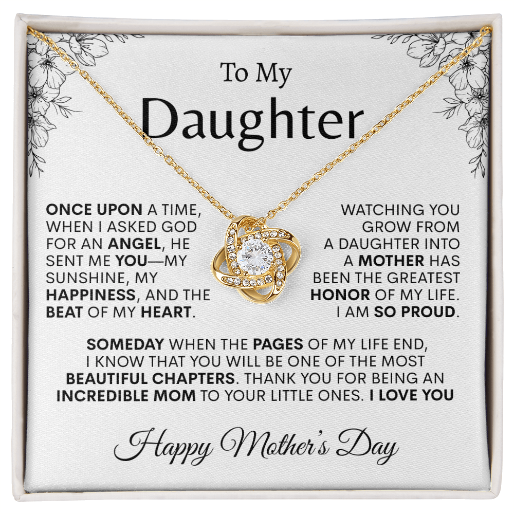 Daughter Necklace | Happy Mother's Day - Bill and Dot's Finds