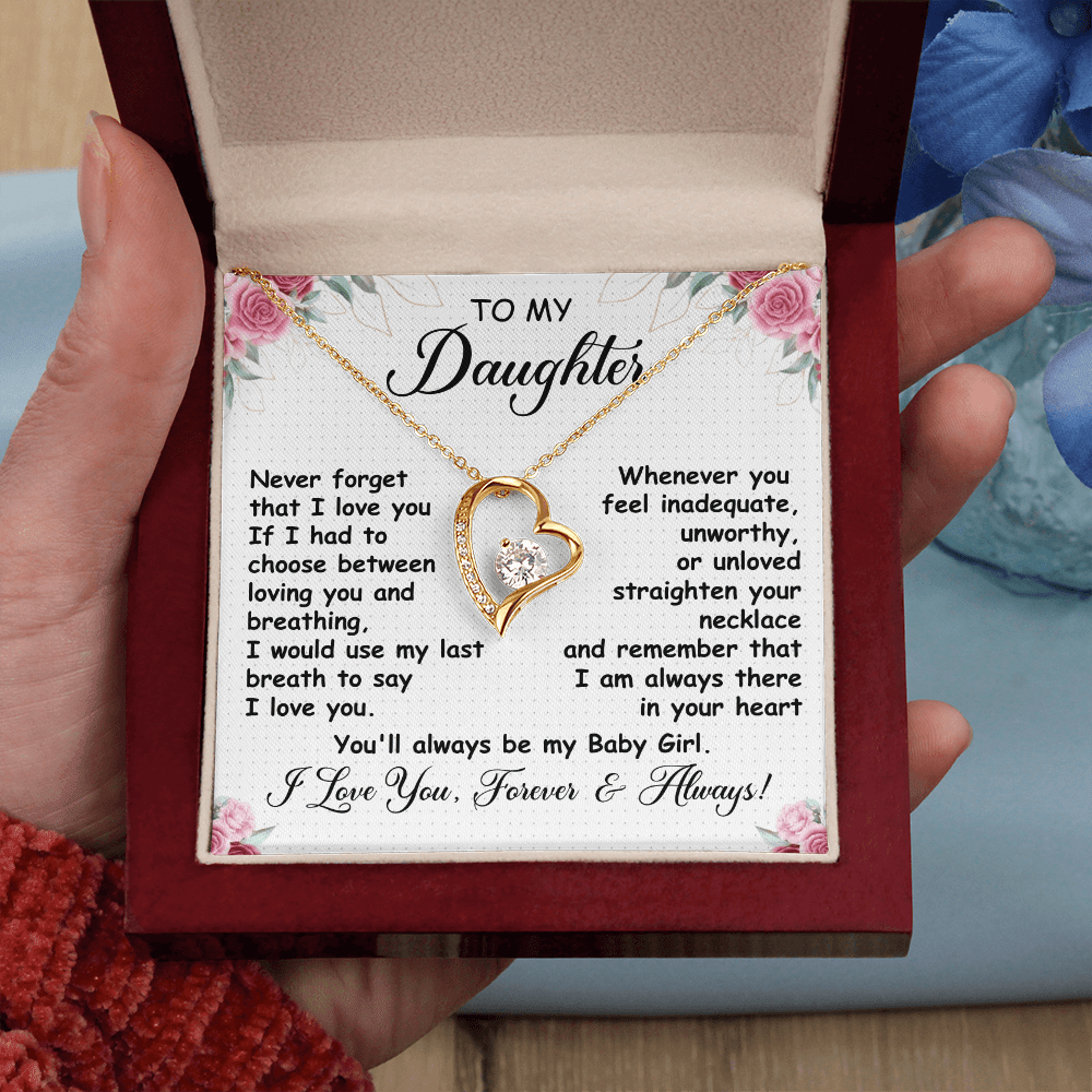 Daughter Necklace | My Baby Girl - Bill and Dot's Finds