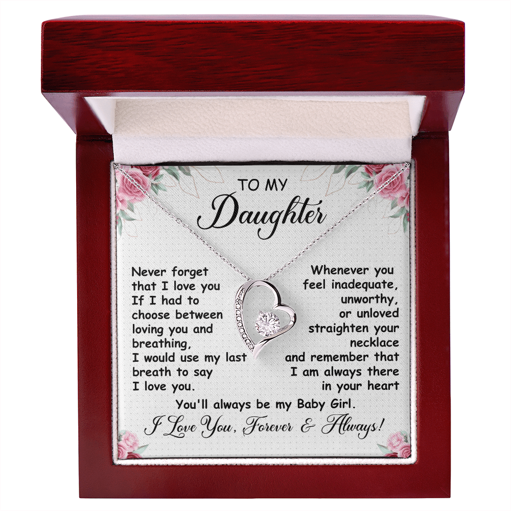 Daughter Necklace | My Baby Girl - Bill and Dot's Finds