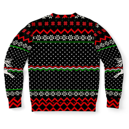 “Santa’s Naughty List Lifetime Member” Funny Ugly Christmas Sweater