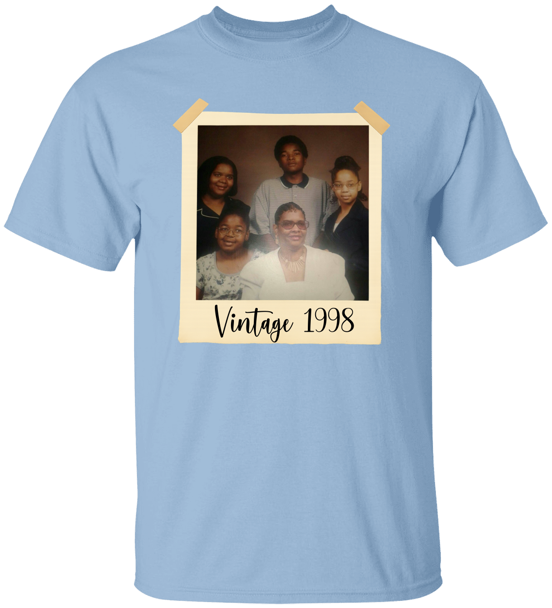 Customized Vintage Polaroid T-Shirt