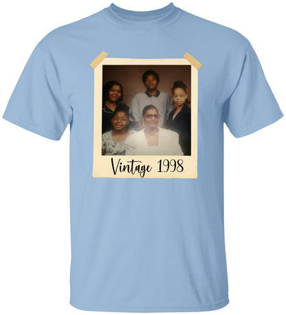 Customized Vintage Polaroid T-Shirt