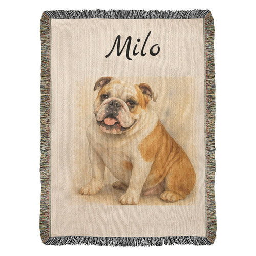 Customized Heirloom Pet Blanket