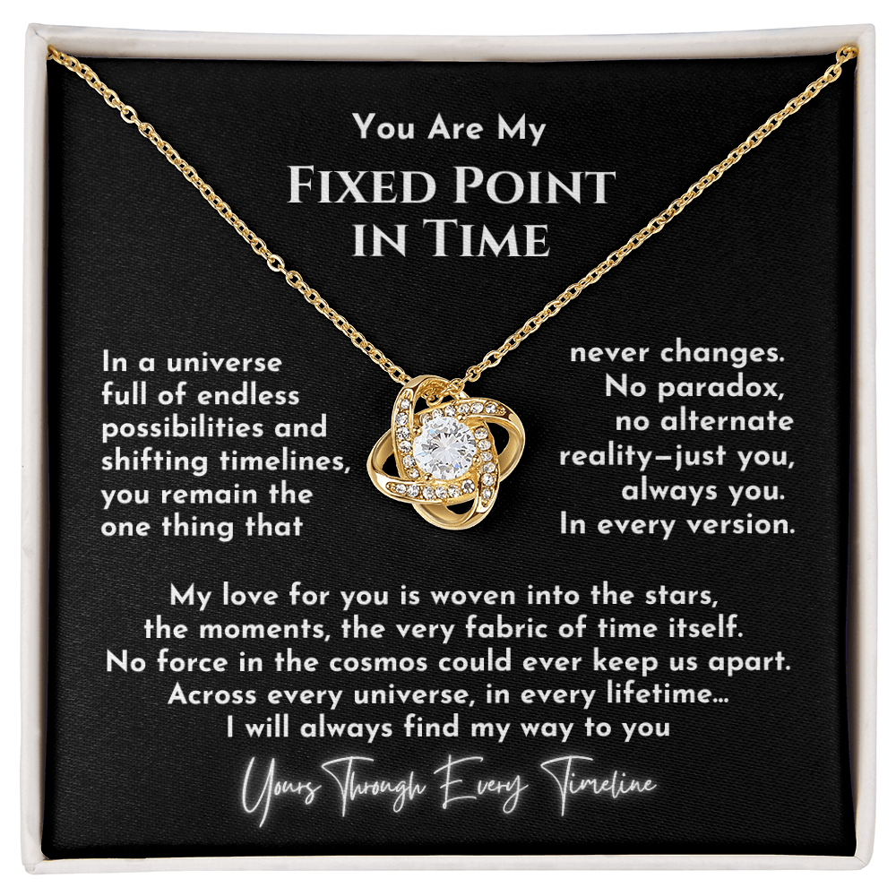 Fixed Point Necklace - Bk - Bill and Dot's Finds