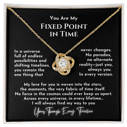 Fixed Point Necklace - Bk - Bill and Dot's Finds