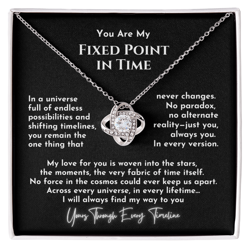 Fixed Point Necklace - Bk - Bill and Dot's Finds