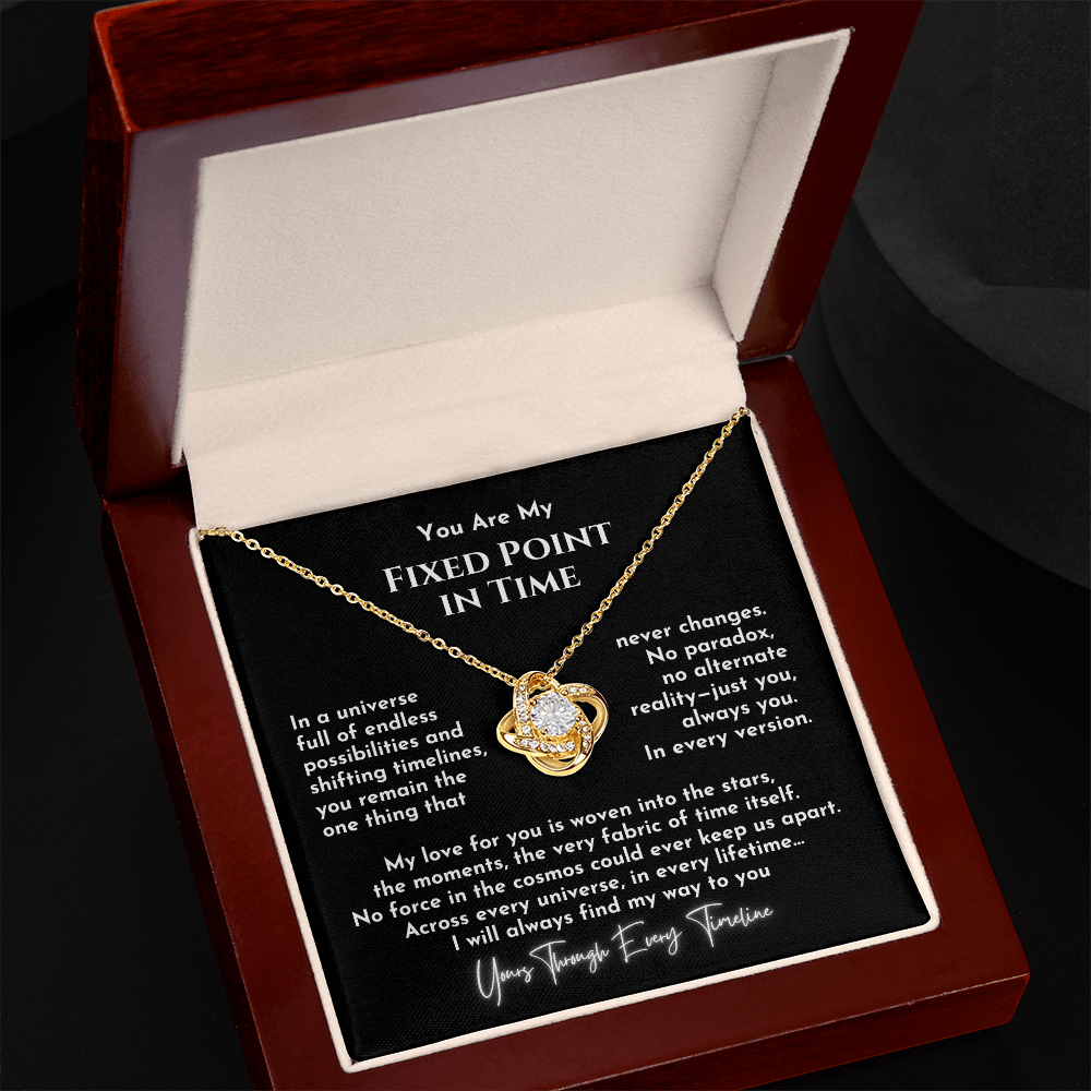 Fixed Point Necklace - Bk - Bill and Dot's Finds