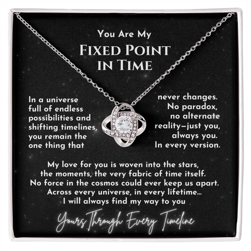 Fixed Point Necklace | Love Knot (S) - Bill and Dot's Finds