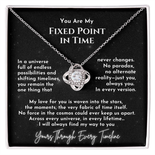 Fixed Point Necklace | Love Knot (S) - Bill and Dot's Finds