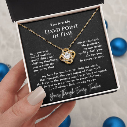 Fixed Point Necklace | Love Knot (S) - Bill and Dot's Finds