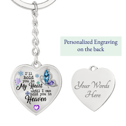 Hold You In My Heart Keychain - Bill and Dot's Finds