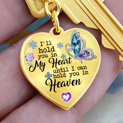 Hold You In My Heart Keychain - Bill and Dot's Finds