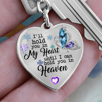 Hold You In My Heart Keychain - Bill and Dot's Finds
