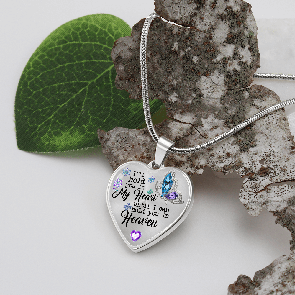 Hold You in My Heart Memorial Pendant - Bill and Dot's Finds