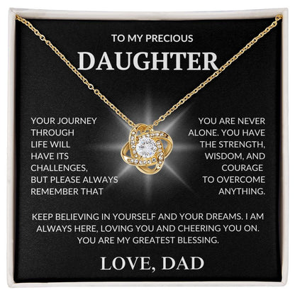 Daughter's Dazzle Gift Necklace | From Dad