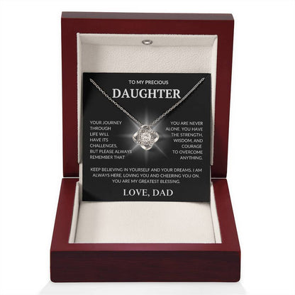 Daughter's Dazzle Gift Necklace | From Dad