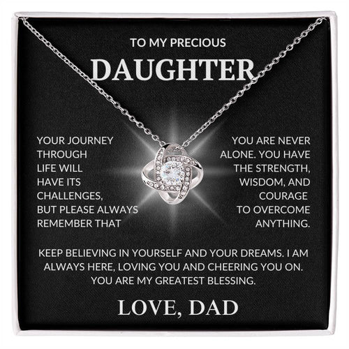 Daughter's Dazzle Gift Necklace | From Dad