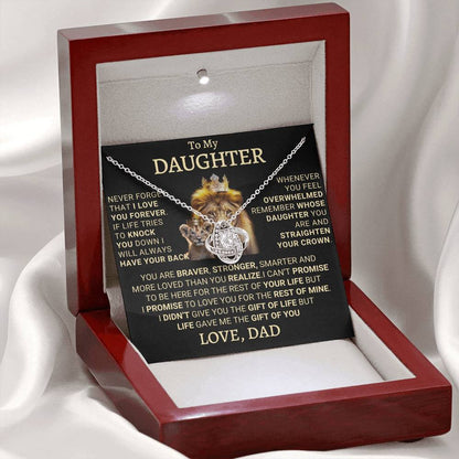 Daughter's Forever Necklace Gift