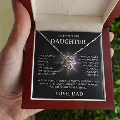 Daughter's Dazzle Gift Necklace | From Dad