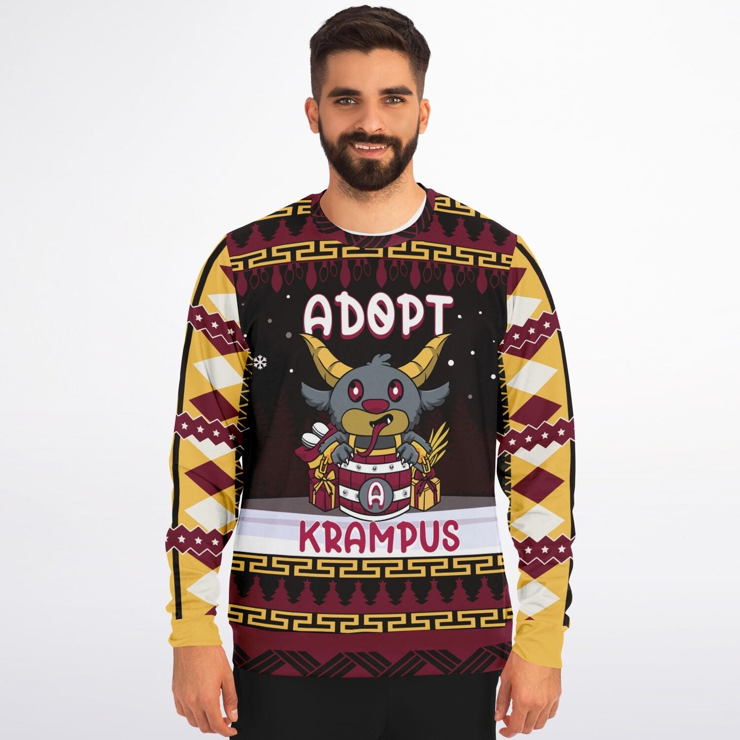Krampus Mischief Holiday Sweatshirt