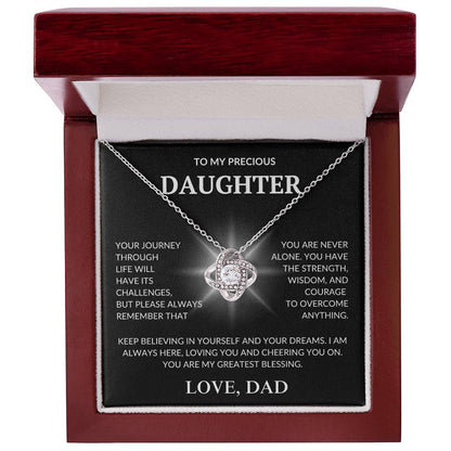 Daughter's Dazzle Gift Necklace | From Dad