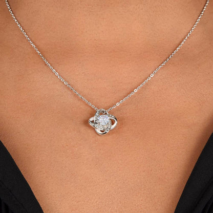 Daughter's Love Knot Necklace