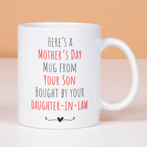 To Mom From Son (bought by Daugher-in-Law) | Mug