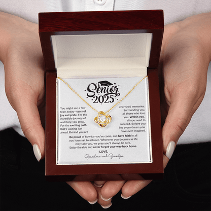 Personalized Gift for Graduation "The Incredible Journey" Necklace - Bill and Dot's Finds