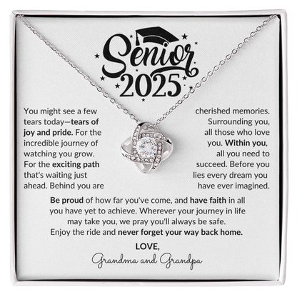 Personalized Gift for Graduation "The Incredible Journey" Necklace - Bill and Dot's Finds
