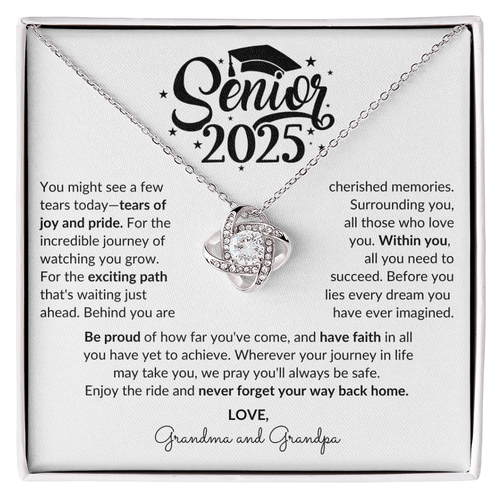 Personalized Gift for Graduation "The Incredible Journey" Necklace - Bill and Dot's Finds