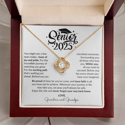 Personalized Gift for Graduation "The Incredible Journey" Necklace - Bill and Dot's Finds