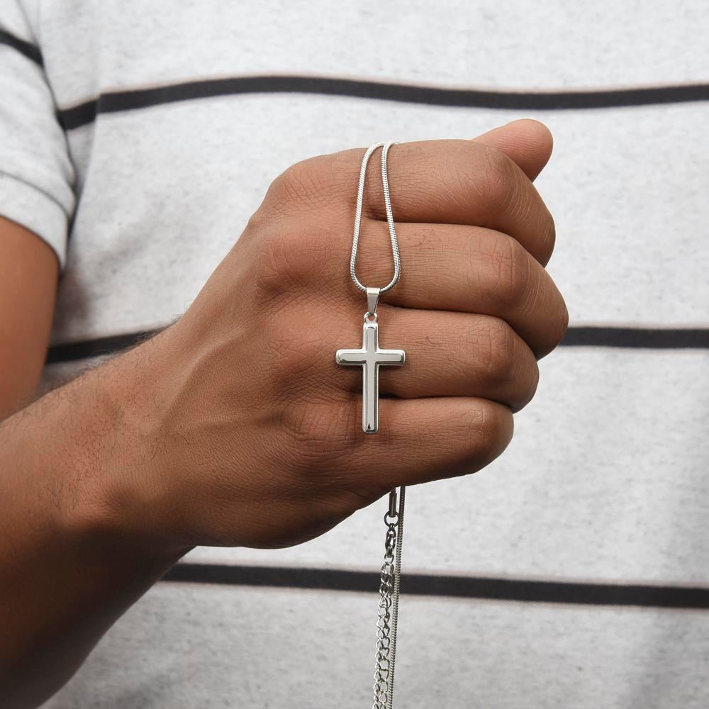 Son - Always Remember | Artisan Cross Necklace - Bill and Dot's Finds