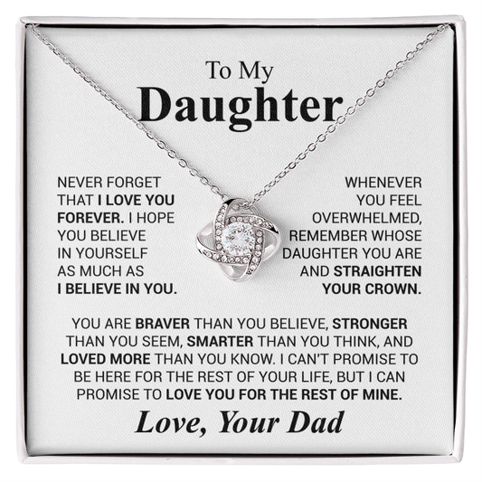 To My Daughter: Never Forget - Bill and Dot's Finds
