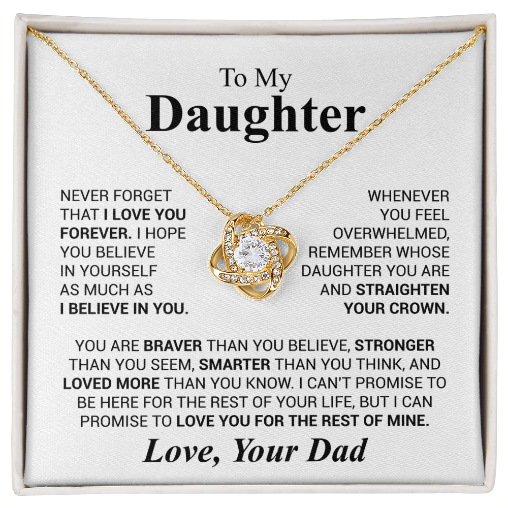 To My Daughter: Never Forget - Bill and Dot's Finds