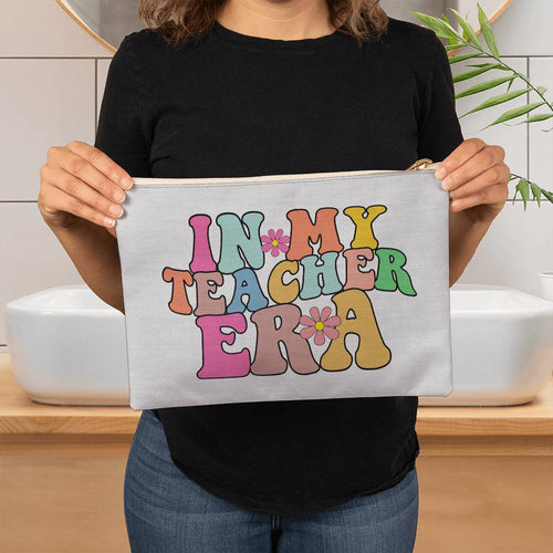 In My Teacher Era | Zippered Pouch [2 sizes]