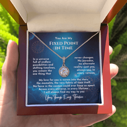 You Are My Fixed Point in Time – Eternal Hope Necklace - Bill and Dot's Finds