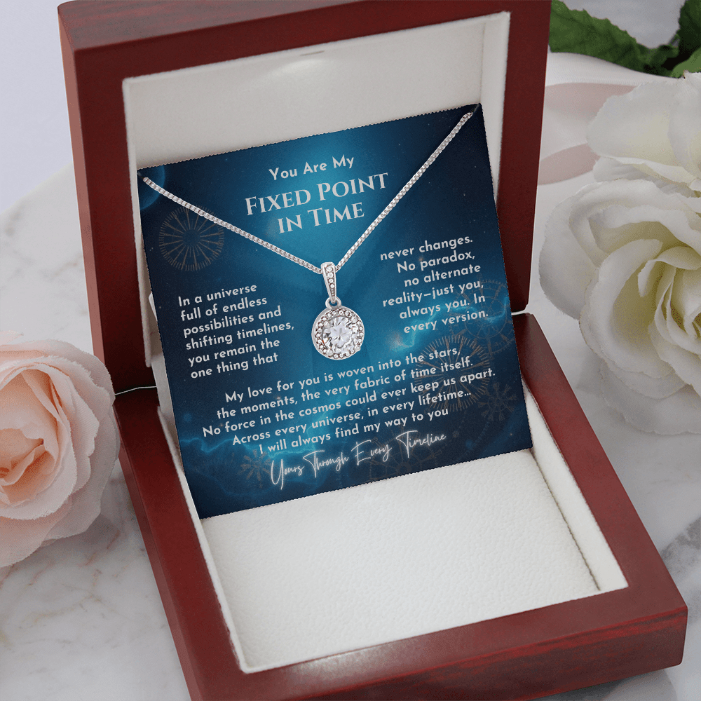 You Are My Fixed Point in Time – Eternal Hope Necklace - Bill and Dot's Finds
