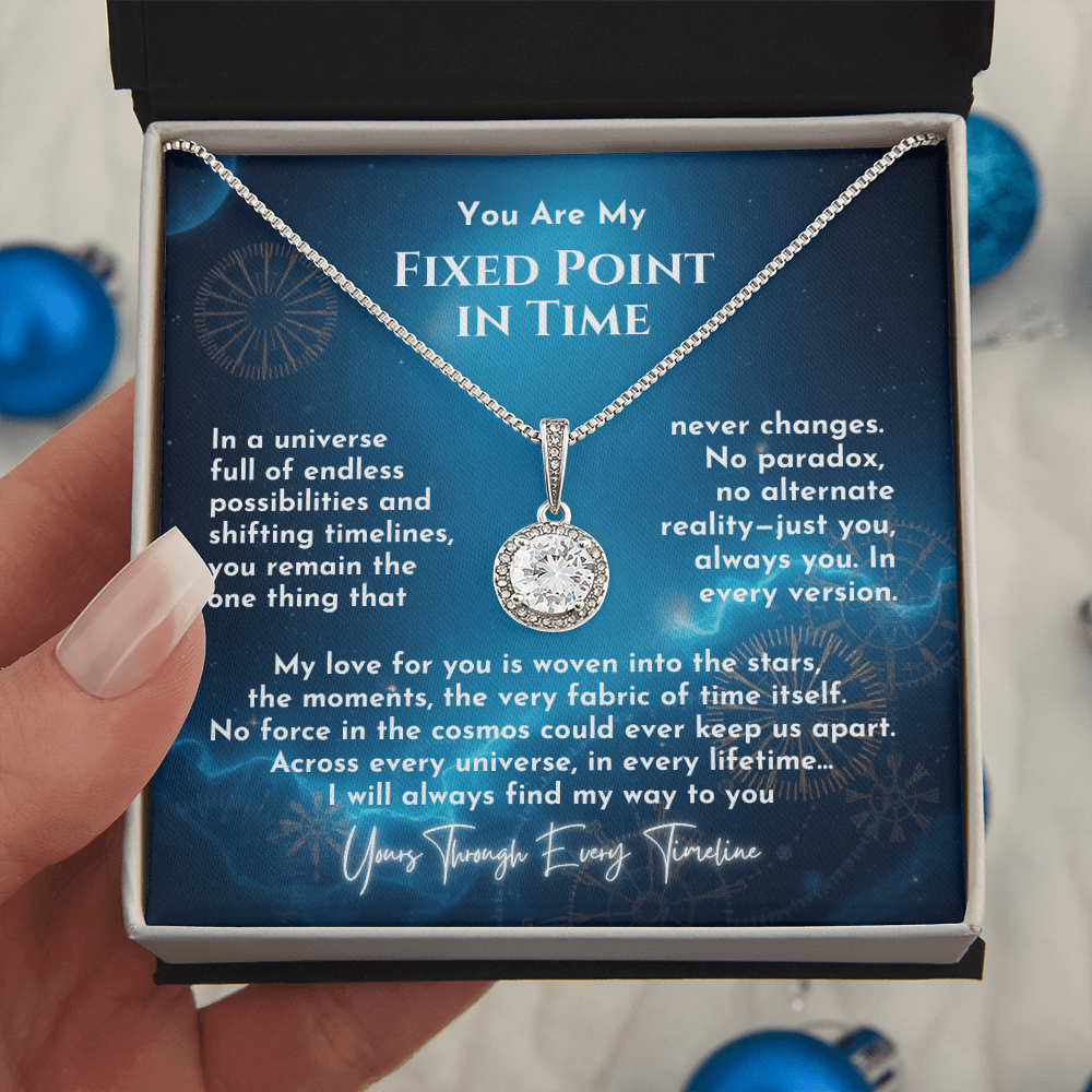 You Are My Fixed Point in Time – Eternal Hope Necklace - Bill and Dot's Finds