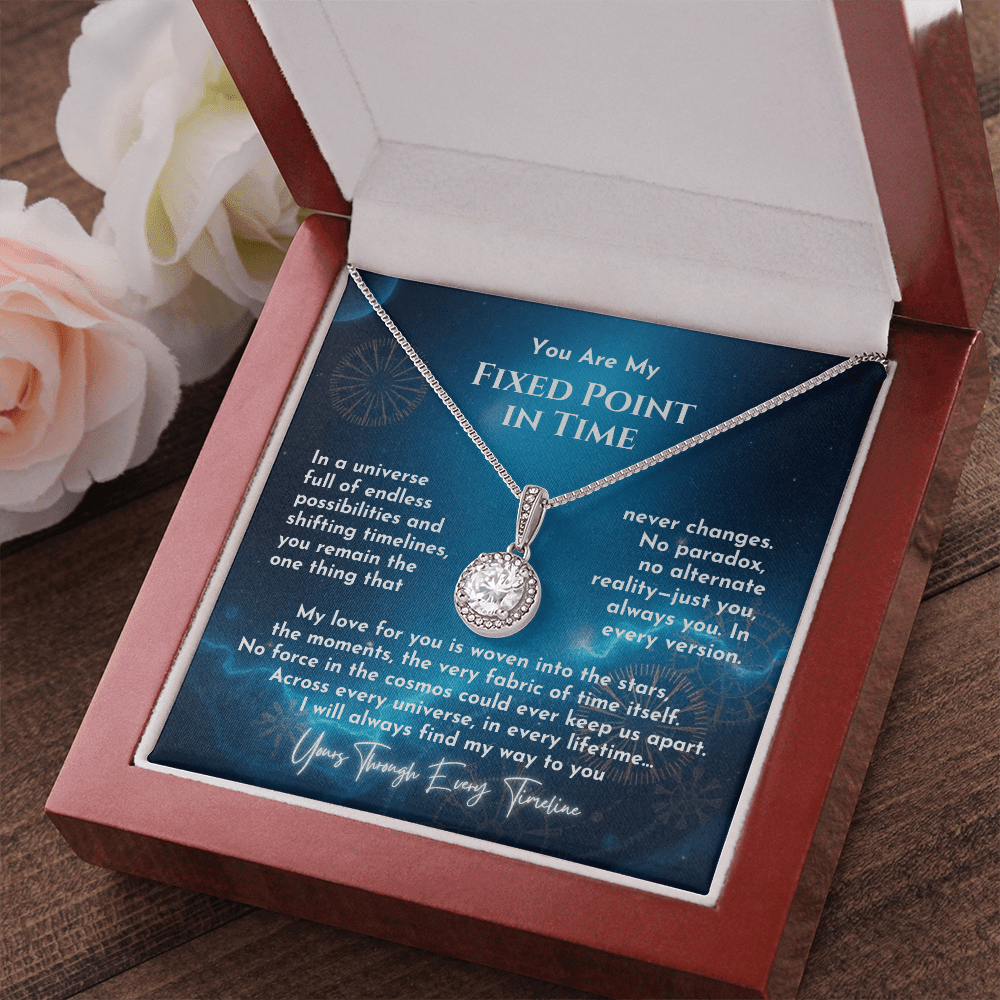 You Are My Fixed Point in Time – Eternal Hope Necklace - Bill and Dot's Finds