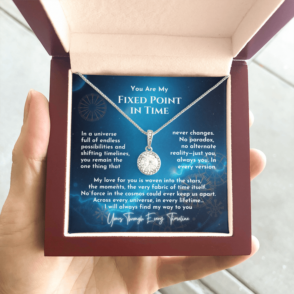 You Are My Fixed Point in Time – Eternal Hope Necklace - Bill and Dot's Finds