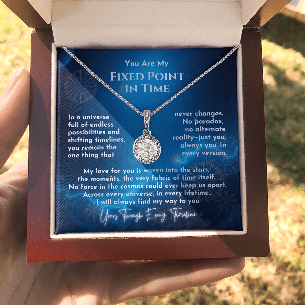 You Are My Fixed Point in Time – Eternal Hope Necklace - Bill and Dot's Finds